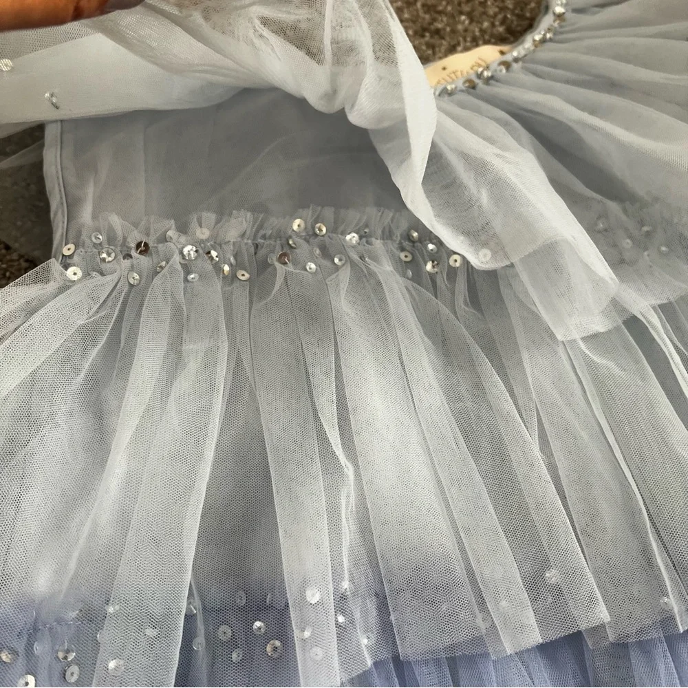 Tutu du monde dress NWT ombré blue lace dress - Picture 3 of 8